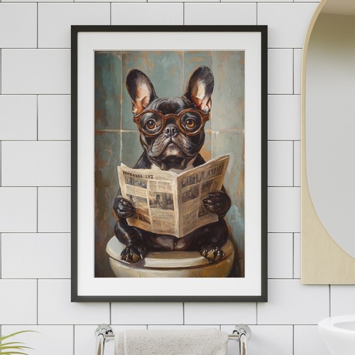 Puzzle bulldog francese - bulldog, su