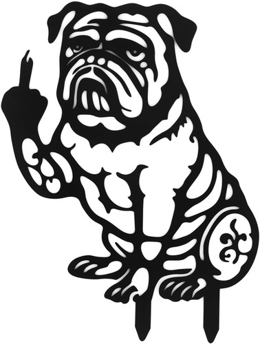 Decorazione bulldog divertente - decorazione,