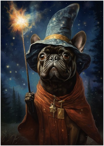 Puzzle mago bulldog francese - puzzle,