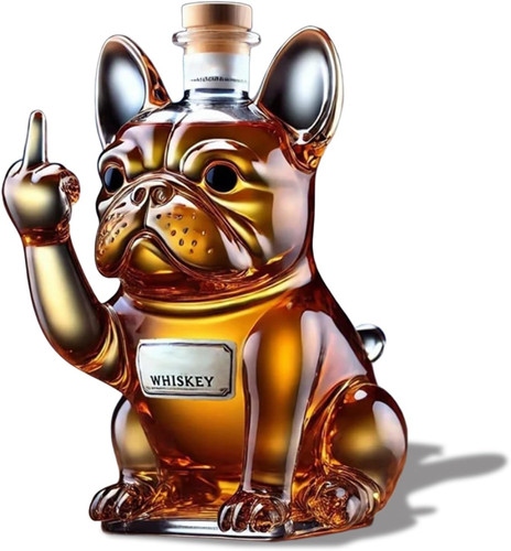 Decanter whisky bulldog - decanter,