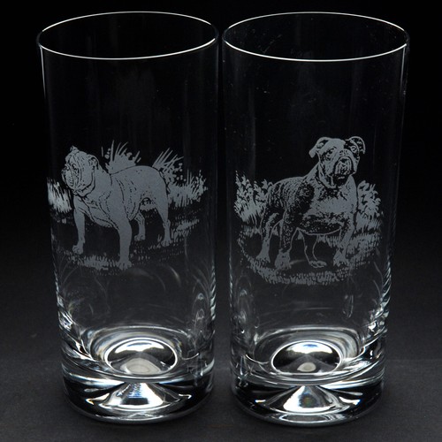 Vetro highball cane bulldog - vetro,