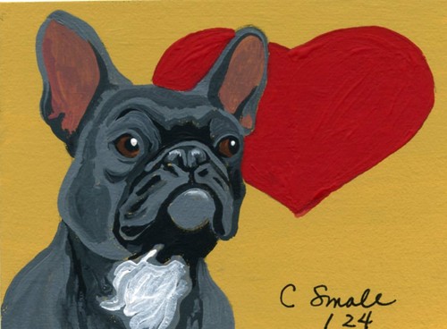 Aceo atc quadro originale san - atc,